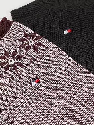 TOMMY HILFIGER | Socken 2er Pkg burgundy | 